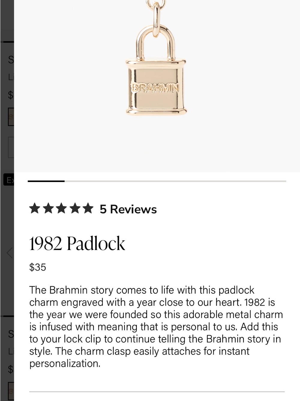 Brahmin Charm Bundle - Picture 2 of 4